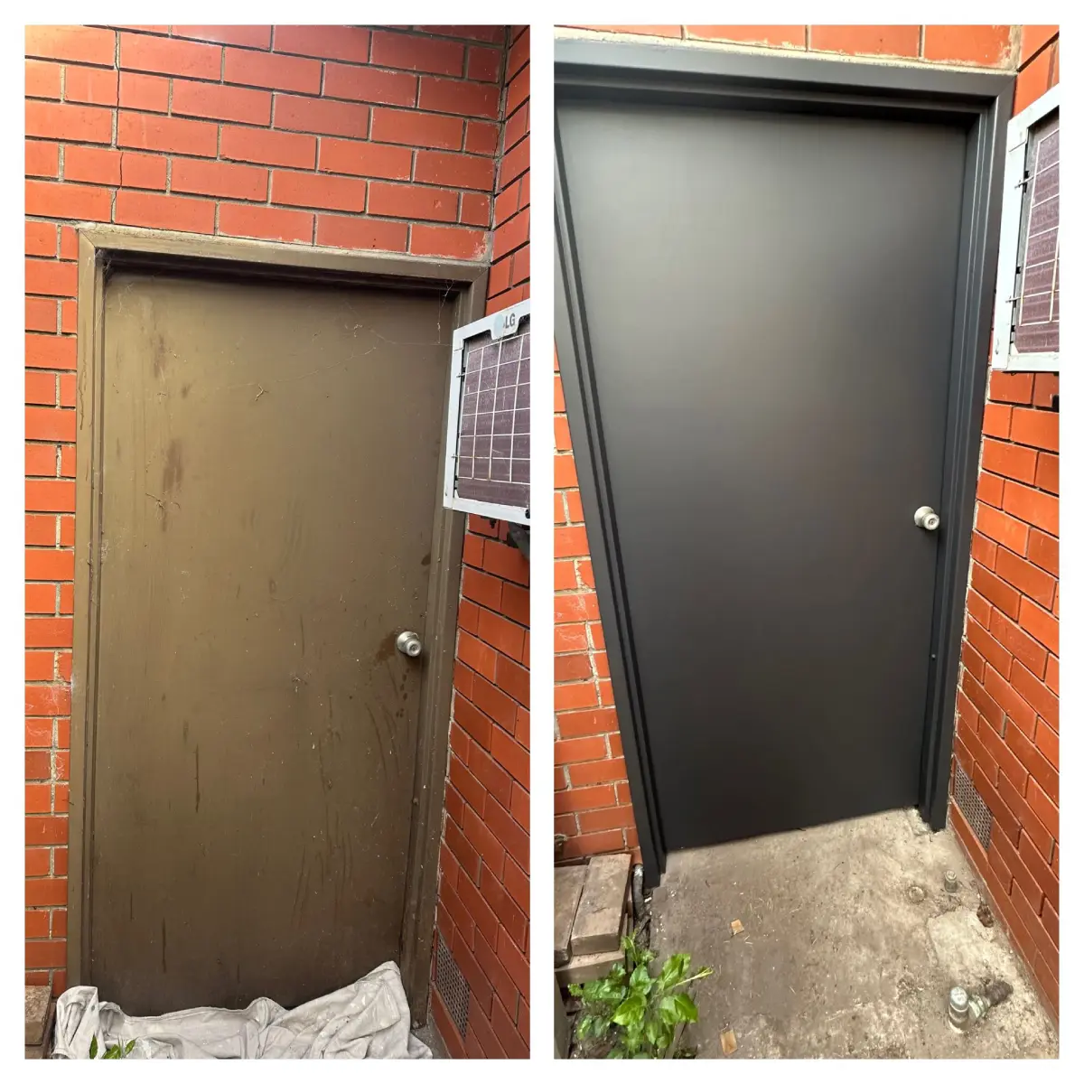 Front door restoration