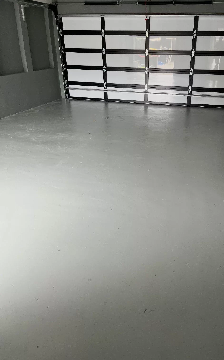 Garage floor painting